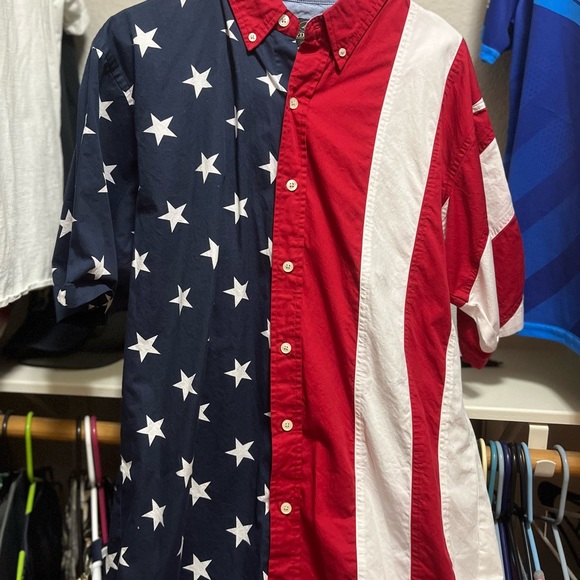 *4th of July* Mens Large American Pride Short Sleeve - Picture 2 of 4